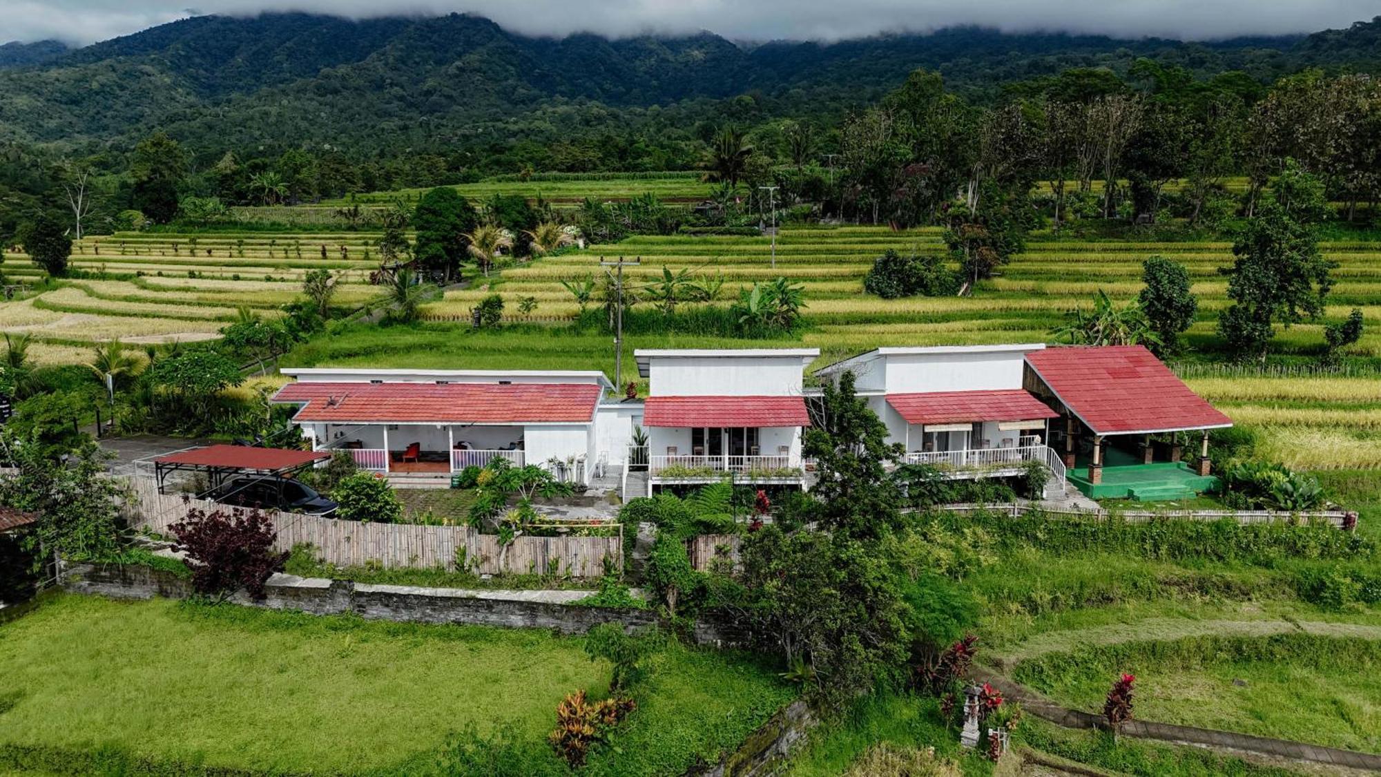 Santya Loka Lodge & Twin Waterfall Jatiluwih Exterior foto